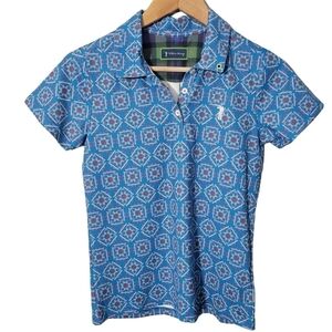 William Murray Sandy Tiles Short Sleeve Golf Shirt